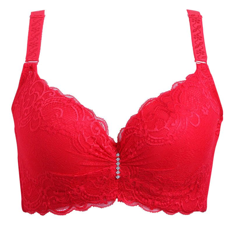 Lace Push Up Large Size Women Underwear Bralette