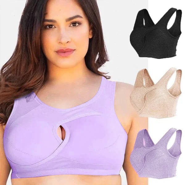 PLUS SIZE - Instant Support & Comfort Without Sagging Seamless Bra | 2+1 FREE