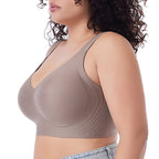 Seamless Plus Size Bras With Thin Cup Wireless Bras for Womens