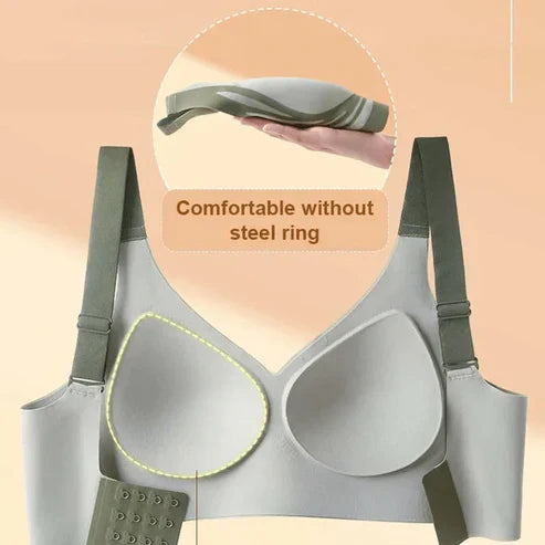 🎁Last Day 49% Off - Super Powerful Wireless Push-Up Seamless Bra 👍No more sagging breasts